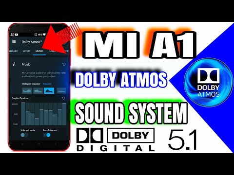 Mi A1 OREO 8.1 DOLBY ATMOS Sound System Install | TECHNO DUNIA | HINDI Video