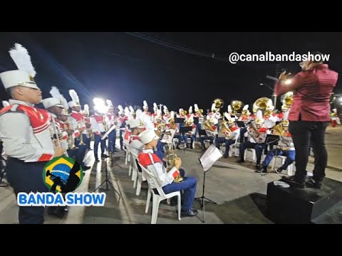 Banda Marcial FANUBA no Concurso de Bandas e Fanfarras de Taperoá 2024