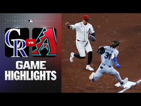 애리조나 VS 콜로라도 2:1 MLB 스포츠하이라이트