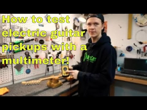 How to test electric guitar pickups