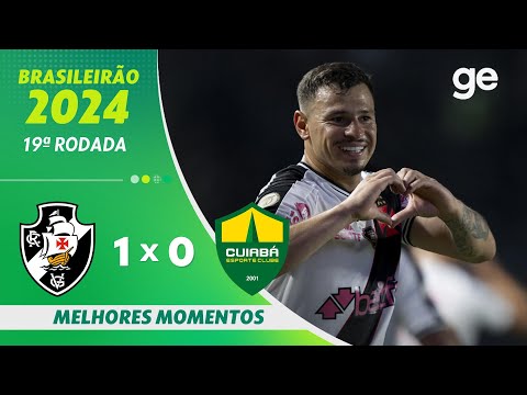 Gols e lances de Vasco da Gama x Cuiabá