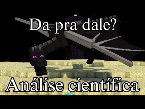 Would it be possible to 3sb4g4ç4r the Jean/Ender Dragon? (Scientific analysis of Minecraft)