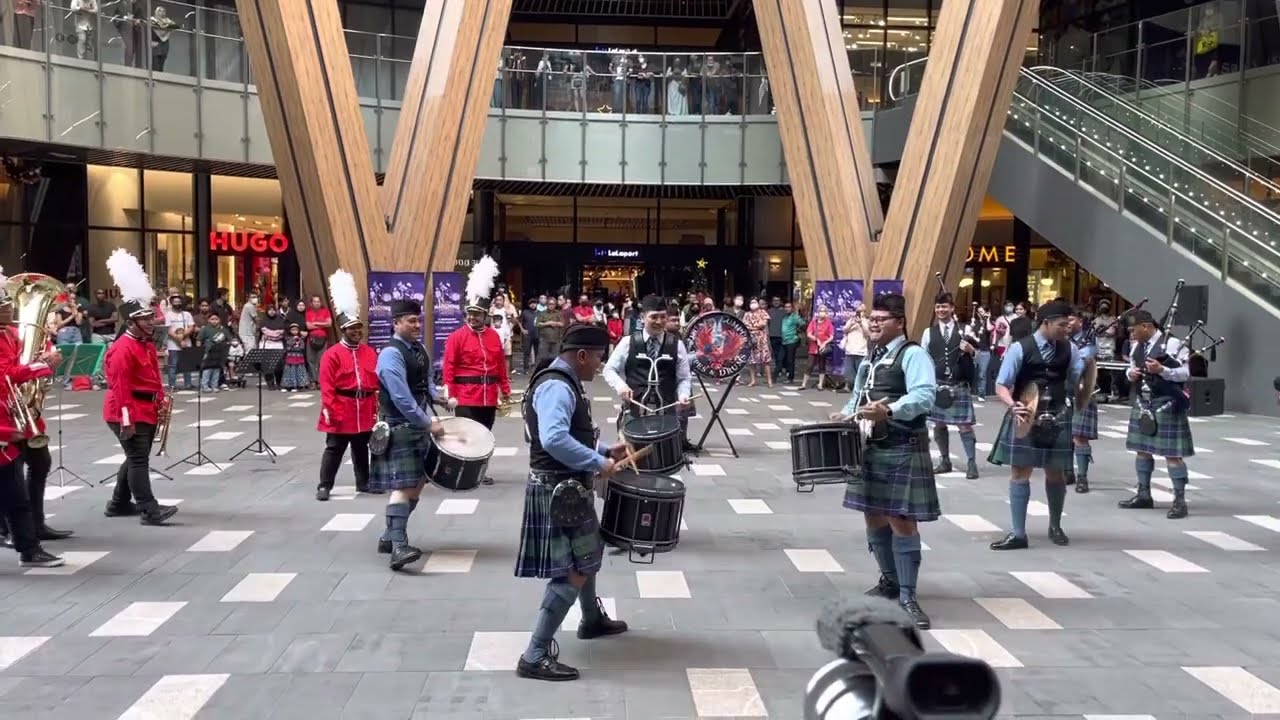 Kuala Lumpur Pipes & Drums KLPD Lalaport Marching Festival 2022