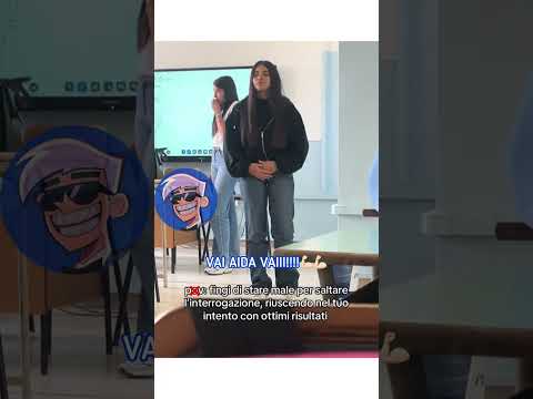 Quando vuoi saltare l’interrogazione 😂 #tiktok