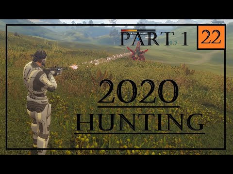 Entropia Universe 2020 Hunting - 22 (Part 1) - 150 PED Hunt (With Global)