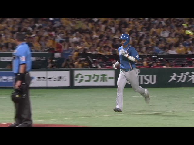 【4回表】2試合連続の一撃!! ファイターズ・郡司裕也 キャリアハイの第10号ホームラン!!  2024年8月2日 福岡ソフトバンクホークス 対 北海道日本ハムファイターズ