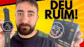 SMARTWATCH COM GPS MARCANDO DISTÂNCIA E RITMO ERRADOS. NÃO COMPRE O HAYLOU SOLAR ULTRA SEM ENTENDER!