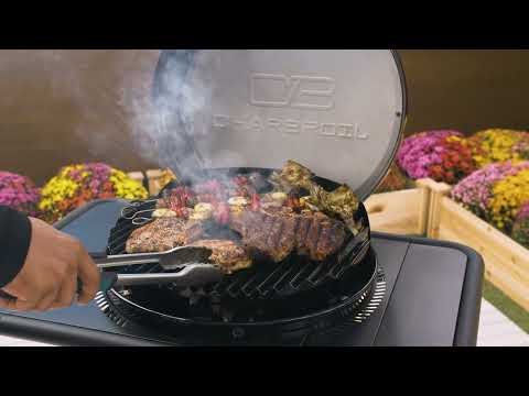 Charbroil® Bistro Pro™ Electric Grill + Charcoal Mode - Now Sold at Walmart!