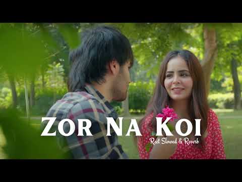 Zor Na Koi(slowed+reverb) | Reet
