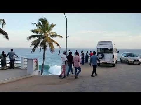 #waw, azzhimala temple beach 🏖️🏖️⛱️⛱️ (Kerala)