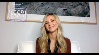 Isabel May talks about Elsa Dutton Death in 1883, Oregon Trail, Yellow Stone & Mayor of Kingstown video