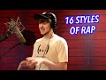16 Styles of Rapping! (ft. J Cole, NBA Youngboy, Polo G, Tyler The Creator) 16 Styles of Rapping! (ft. J Cole, NBA Youngboy, Polo G, Tyler The Creator)