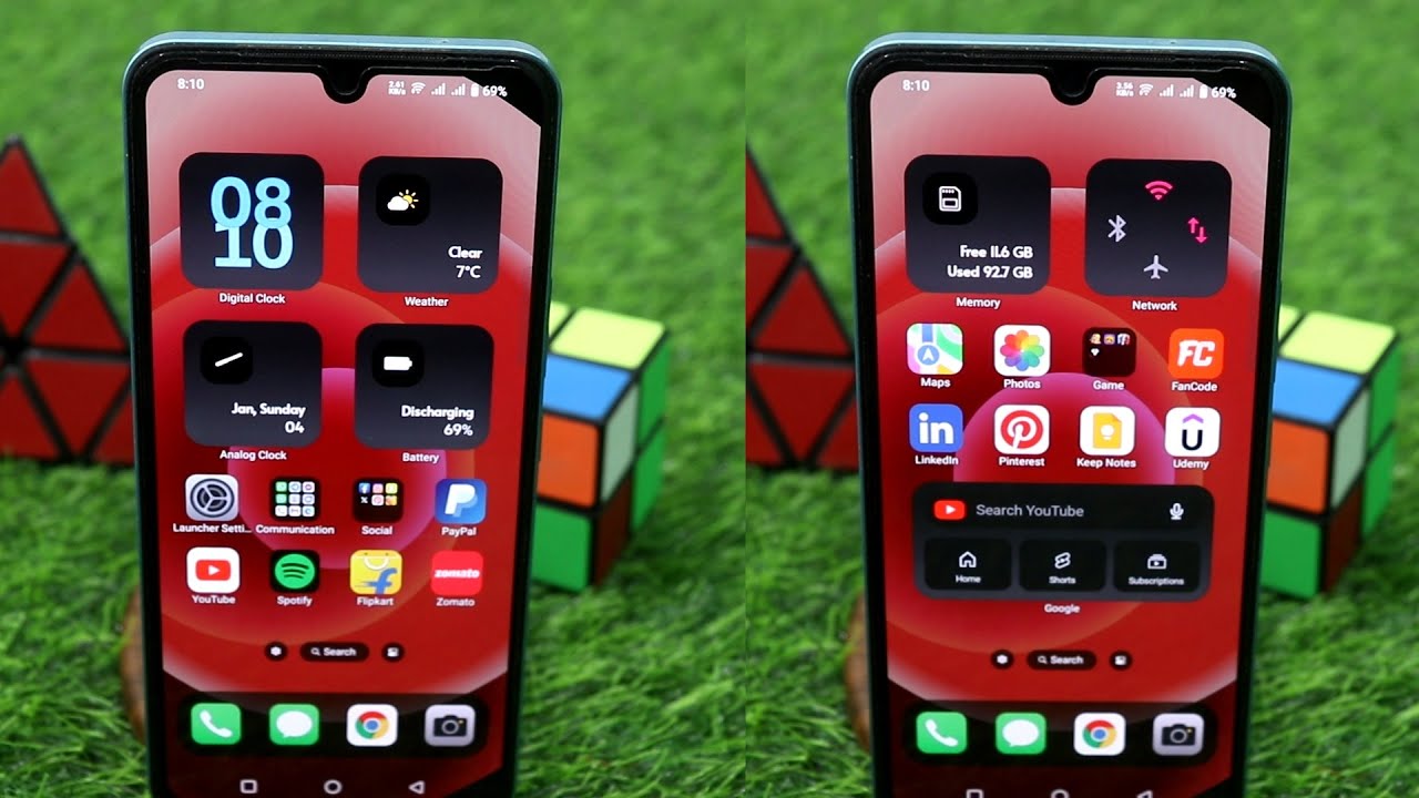 The FASTEST Android Launcher Theme Setup for a CLEAN Home Screen