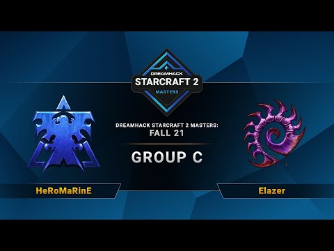 SC2 - HeRoMaRinE vs. Elazer - DreamHack SC2 Masters 2021: Fall - Group C - EU