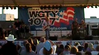 Bucky Covington-Back When We Were Gods- York Fair 2009