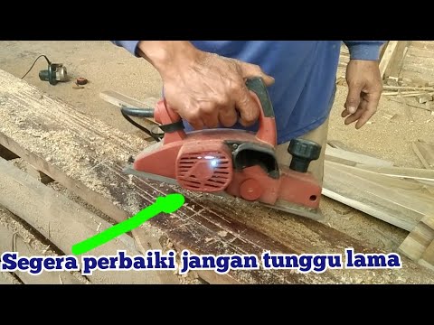 Fix it immediately...! How to fix a planer that produces sparks