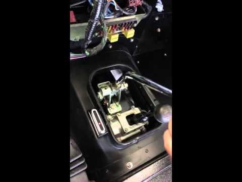 Lokar shift indicator