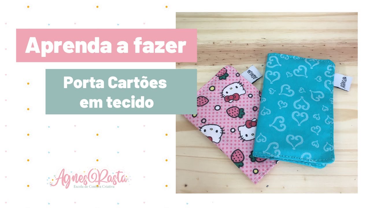 Vídeo de Molde Digital - Porta Cartões - GRATIS