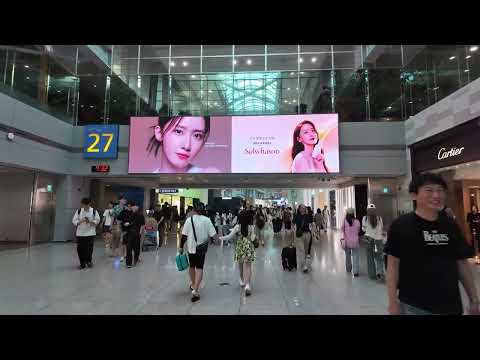 Exploring Incheon Airport Terminal 1 - Full Walkthrough