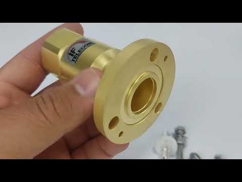 CABCOM - CONECTOR EIA DOURADO PARA CABOS LCF 7/8 - IF TELECOM