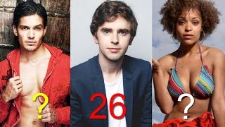The Good Doctor Cast Age Comparison 2018