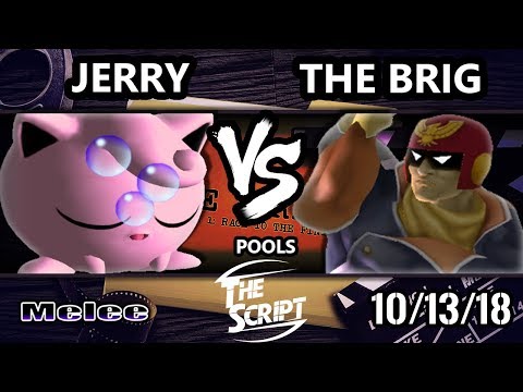The Script - EBM | Jerry (Jigglypuff) Vs. The Brig (Captain Falcon) - Smash Melee Round Robin Pools