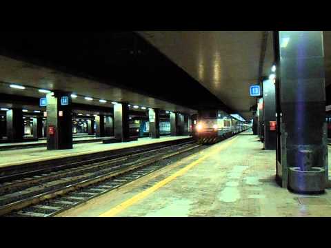E656.082 in partenza con l' ICN 1959 Roma Termini - Siracusa/Palermo Centrale