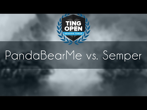 PandaBearMe vs. Semper - ZvT - TING Season 3 NA Qualifier#1