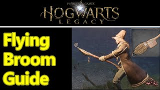 Hogwarts Legacy broom location guide, how to get a flying broom mount and start broom upgrades