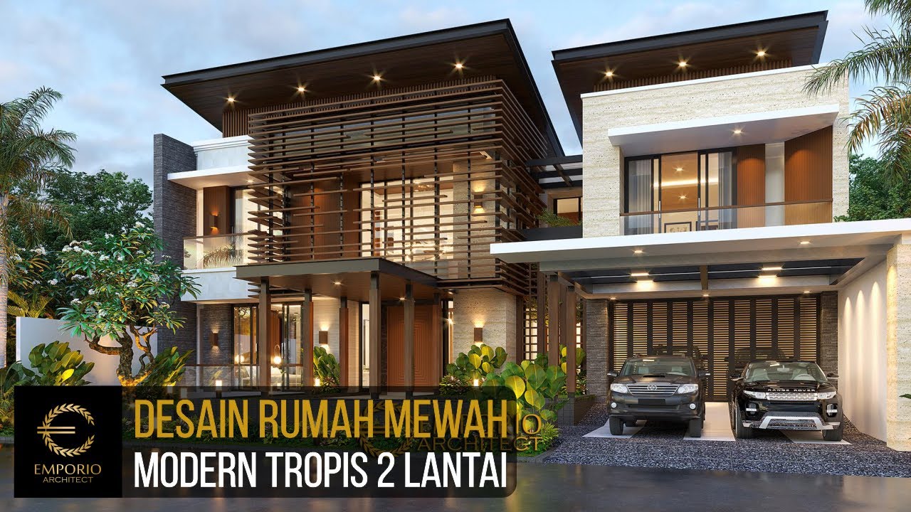 Video 3D Mr. Fatah II Modern House 2 Floors Design - Kudus, Jawa Tengah