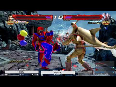 Tekken 7 cinus (lei) VS eyemusician (yoshimitsu) 철권7 시너스 (레이) VS 아이뮤지션 (요시미츠)