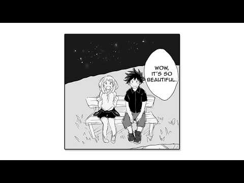 Izuku Midoriya (Deku) x Ochako Uraraka Mini Doujinshi - Floating