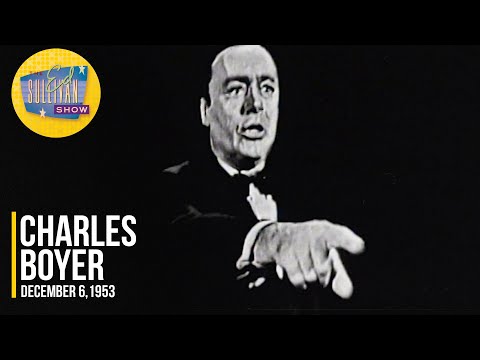 Charles Boyer "Speech From George Bernard Shaw's "Don Juan In Hell" on The Ed Sullivan Show