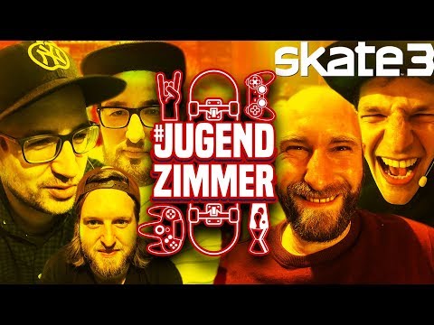 Jugendzimmer Vol. 20! - Der völlig verrückte Skate 3 Abend mit Krogi, Schröck, Hannes, Tim & Felix