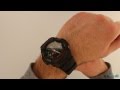 Casio G-Shock Black Chronograph Dual Display ...