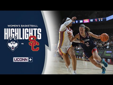 HIGHLIGHTS | No. 1 UConn Beats. No. 16 USC
