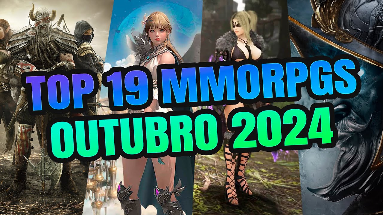 TOP MMORPGS - PELA QUANTIDADE DE PLAYERS ONLINE - OUTUBRO 2024