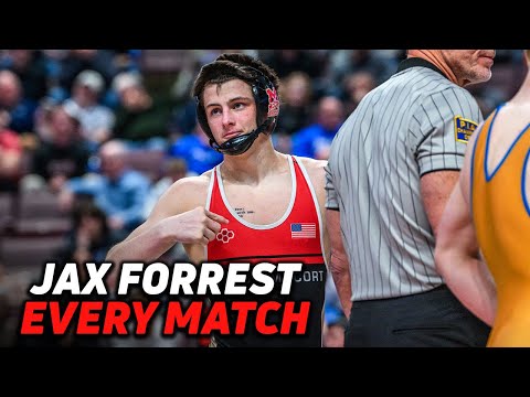 Every Jax Forrest Match At 2025 PIAA State Wrestling Championships