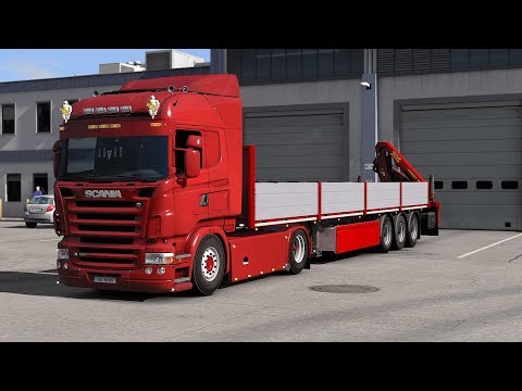 [ETS2] Euro Truck Simulator 2 1.33 - Beyond the Baltic Sea - Scania R400  - Klaipeda to Vasteras #1