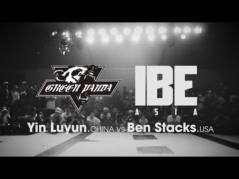 Yin Luyun (China) vs Ben Stacks (USA) ► .stance x Green Panda ◄ IBE Asia 2017