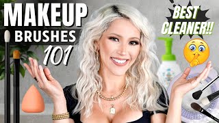 How To Clean MAKEUP BRUSHES: STEP BY STEP TUTORIAL 2025 | Makeup Sponge Cleaning Hacks