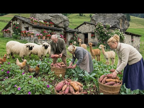 Life in the countryside garden - This is a great way to grow and harvest sweet potato - Farm fresh