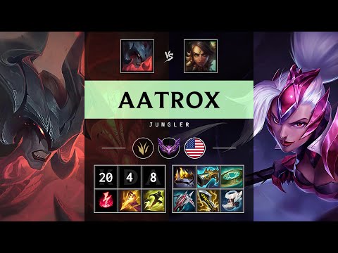 Aatrox Jungle vs Nidalee - NA Master Patch 25.13