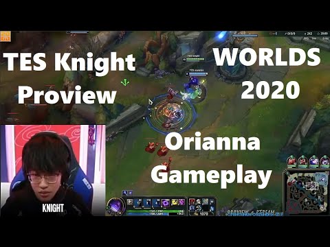 Worlds 2020 Proview TES Knight Orianna Gameplay POV TES vs DRX