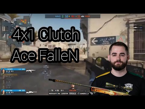 5k Ace do FalleN - Mibr vs Havu (Dust2 - 12/04/2020)