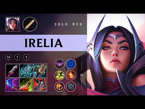 Irelia Mid vs Ziggs - EUW Master Patch 25.24