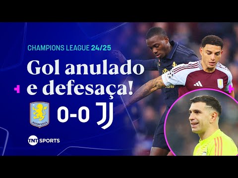 Gols e lances de Aston Villa x Juventus