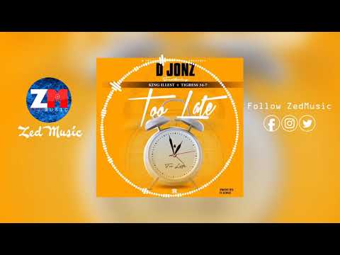 D Jonz feat King illest & Tigress 34-7  - Too late [Official Audio] || ZedMusic | Zambian Music 2019