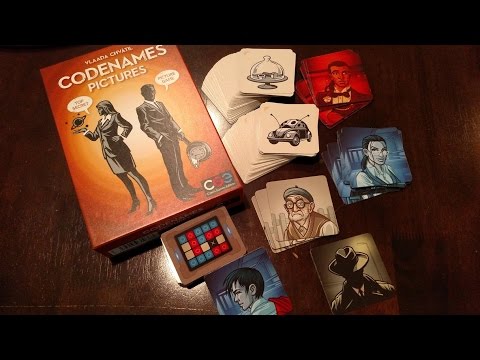Codenames Pictures Unboxing