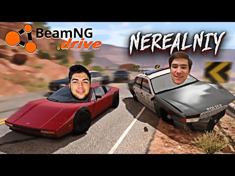 NEREALNIY CRASHTEST BO'LDI - DERBI VA OFF-ROAD ABBOZZA BILAN BeamNG.drive CRASH TEST